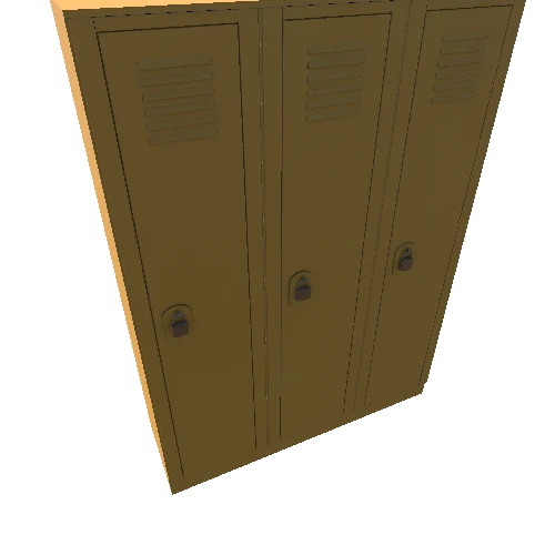 Gym Locker 01 Quad